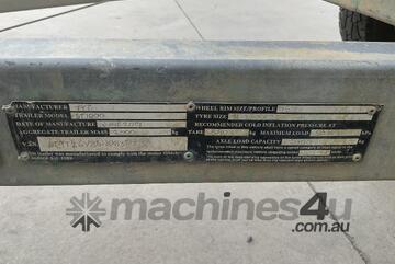 2017 TTI ST1000 Single Axle Water Pump Trailer