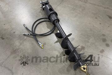 Excavator Hydraulic Auger & 200mm Drill Pipe