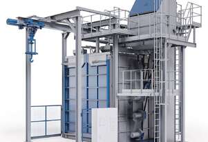 SUPERIOR EdgeBlast Spinner Hanger Shotblasting Machine