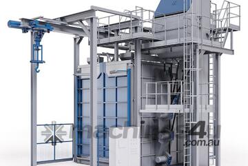 SUPERIOR EdgeBlast Spinner Hanger Shotblasting Machine