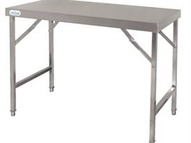 Vogue Stainless Steel Folding Table 1800mm - picture0' - Click to enlarge