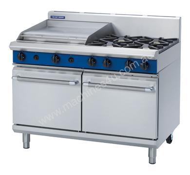 Blue Seal Evolution Series G528B - 1200mm Gas Range Double Static Oven