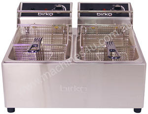 Birko 1001002 Counter-Top Fryer Two Basket 5L