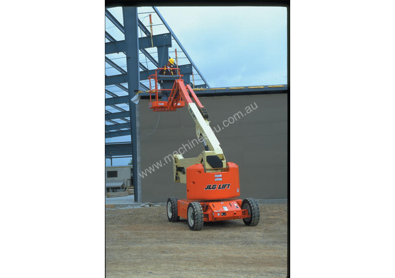 caption JLG M450AJ Electric Boom Lift