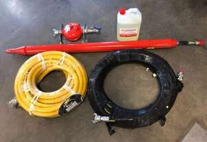 130mm Pneuvibe underground borer - Earth Piercing Tool.