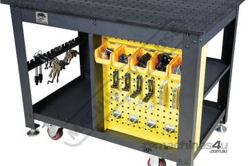 66 Piece - Rhino Cart Mobile Fixturing Station TDQ612075-K1 1200 x 750 x 910mm (LxWxH) 16mm Holes