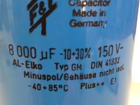 F&T Electrolytic Capacitor - picture2' - Click to enlarge