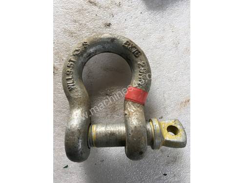 Bow D Shackle 9.5 ton AS approved 29mm pin