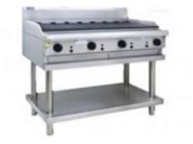 Luus Essentials Series 900 Wide Grills & Chargrills 900 bbq & shelf - picture0' - Click to enlarge