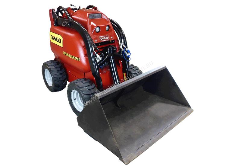 caption NEW DINGO MINI LOADER GP BUCKET