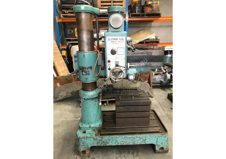 Used 1981 Tai Pin Radial drill Used Heavy Duty Radial Arm Drills in