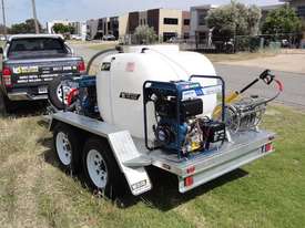 Hot water Pressure washer/Water Pump Combo Trailer - picture0' - Click to enlarge