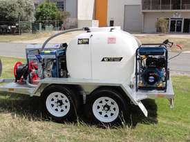Hot water Pressure washer/Water Pump Combo Trailer - picture1' - Click to enlarge