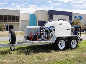 Hot water Pressure washer/Water Pump Combo Trailer - picture2' - Click to enlarge