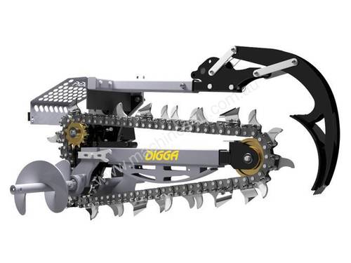 NEW DIGGA SKID STEER HYDRIVE XD TRENCHER
