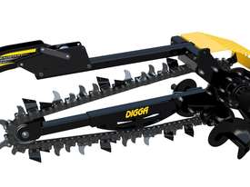 NEW DIGGA SKID STEER HYDRIVE XD TRENCHER - picture1' - Click to enlarge