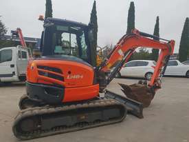 USED 2014 KUBOTA U48-4 EXCAVATOR WITH A/C CABIN AND LOW 2800 HOURS - picture0' - Click to enlarge