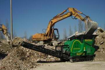 LEM TRACK 6040 MOBILE JAW CRUSHER TRACK 12 TON