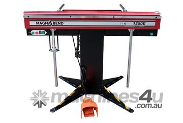 MAGNABEND Model: 1250mm x 1.6  Electro magnetic Sheet Metal Folding Machine. 4 Blades Included