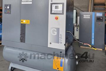 Used Quality Reliable Brands-Atlas Copco Broadbent CompAir ELGi Focus Kaeser 5hp-75hp. Dryers Tanks