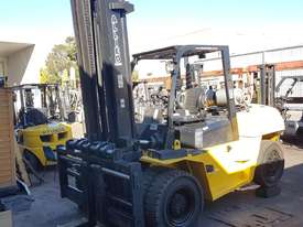Hangcha 7000kg LPG forklift with sideshift and fork positioner - picture1' - Click to enlarge