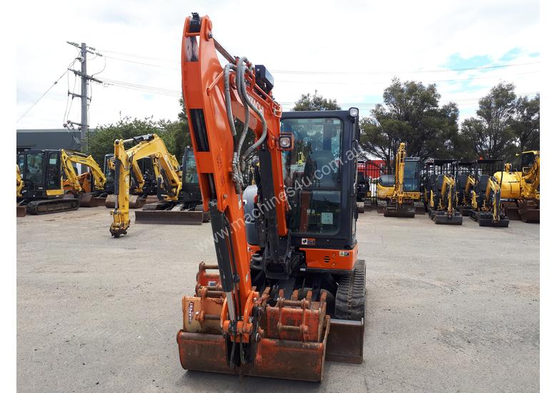 caption 2017 Hitachi ZX38U-5A Excavator