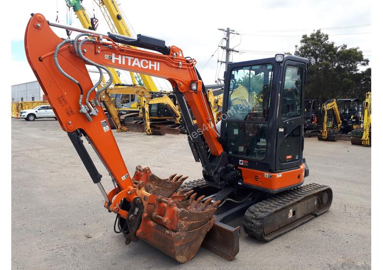 caption 2017 Hitachi ZX38U-5A Excavator