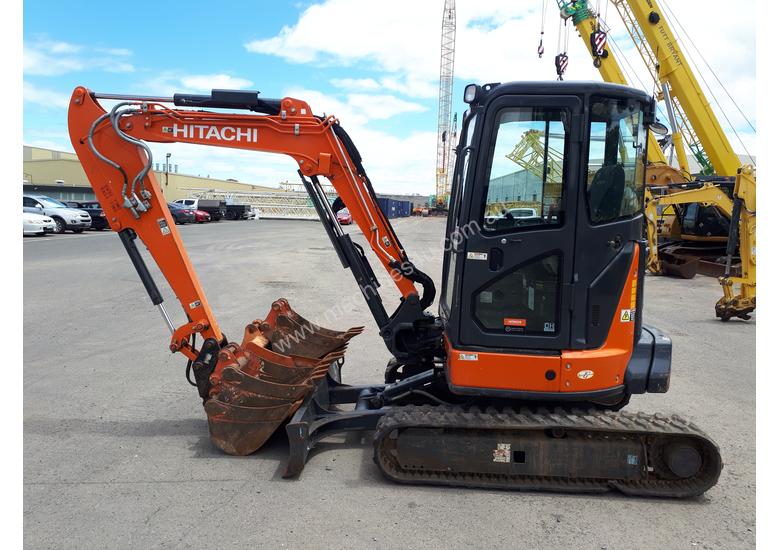 caption 2017 Hitachi ZX38U-5A Excavator