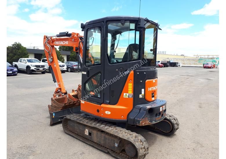 caption 2017 Hitachi ZX38U-5A Excavator