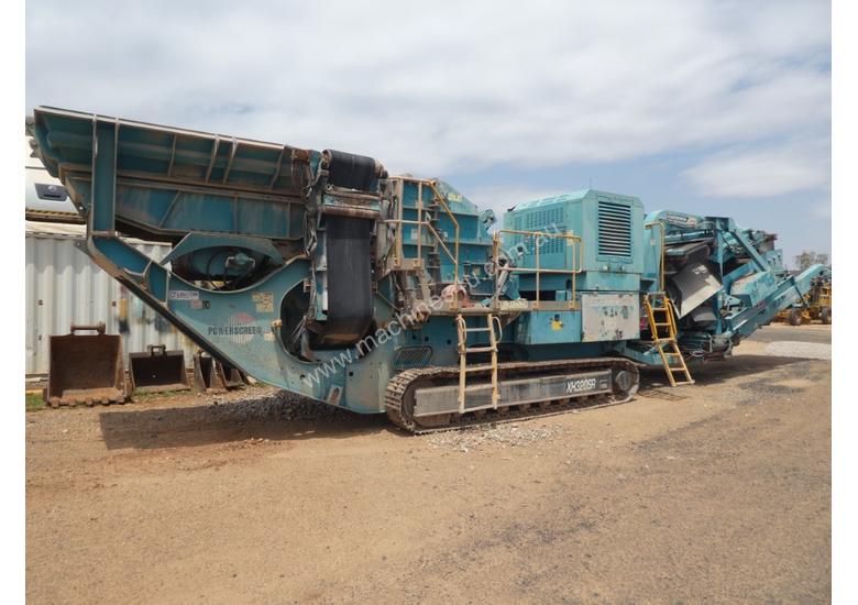 caption Powerscreen Pegson XH320SR Impactor