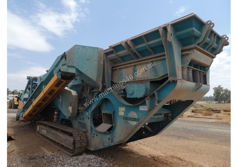 caption Powerscreen Pegson XH320SR Impactor