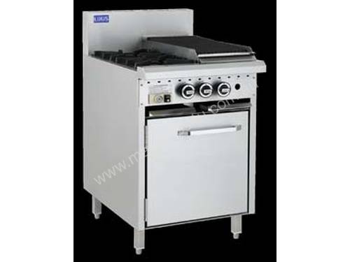 Luus Model CRO-2B3P - 2 Burners, 300 Grill and Oven 
