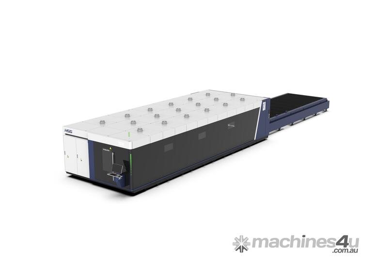 caption New HSG 6025 GH 8kW Fiber Laser (IPG SOURCE | ALPHA WITTENSTEIN & PANASONIC COMPONENTS)