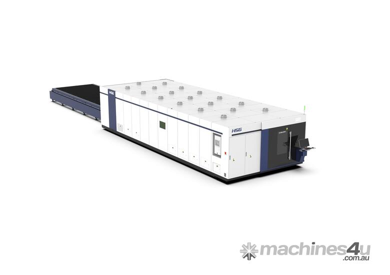caption New HSG 6025 GH 8kW Fiber Laser (IPG SOURCE | ALPHA WITTENSTEIN & PANASONIC COMPONENTS)