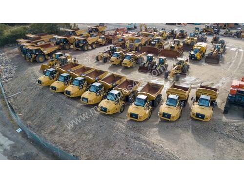 Choice of 9 Caterpillar 730C2 & EJ Dump Trucks