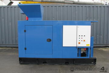 Industrial Styrofoam Shredder Unit with Conveyor, Blower and Heater Dryer - 3kW