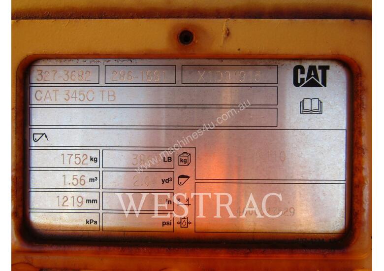 caption CATERPILLAR 345C Wt Bucket