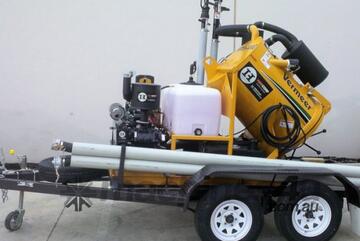 VACUUM EXCAVATOR 380L TRAILER MOUNTED