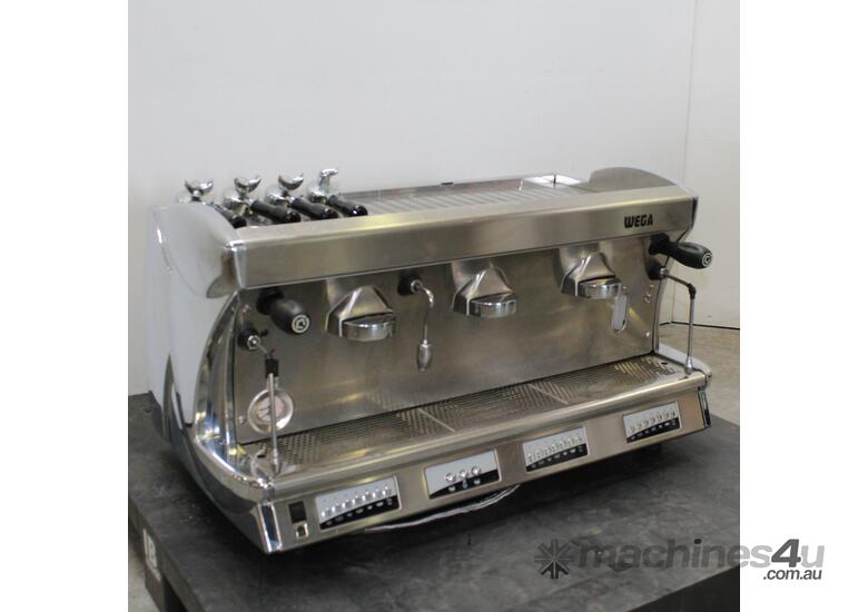 Used wega Wega VELA 3 Group Coffee Machine Upright Storage Freezer in