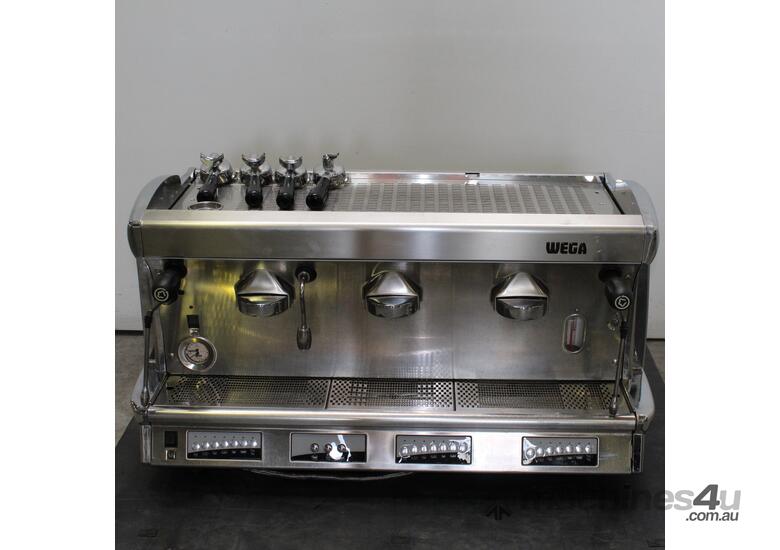 Used wega Wega VELA 3 Group Coffee Machine Upright Storage Freezer in