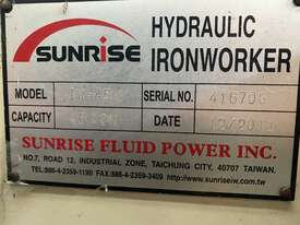 USED “Sunrise” Model IW-45 Hydraulic Punch & Shear - picture0' - Click to enlarge