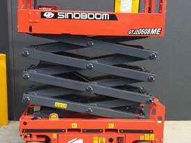 19' Electric Drive Sinoboom Scissor Lift *** IN Stock *** - picture0' - Click to enlarge