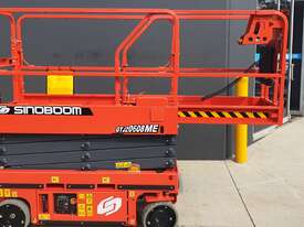 19' Electric Drive Sinoboom Scissor Lift *** IN Stock *** - picture0' - Click to enlarge