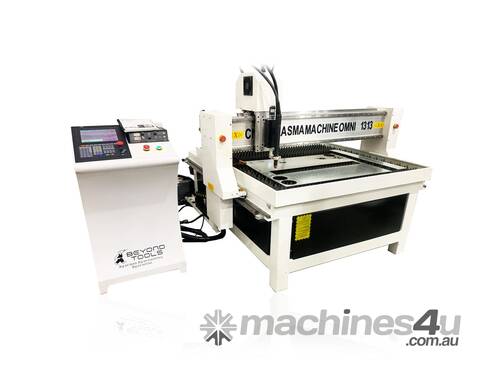 caption 1300mm x 1300mm CNC Plasma Cutter with Huayuan Plasma Generator 415V 1313 by Omni