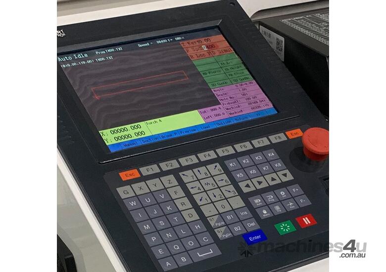 caption 1300mm x 1300mm CNC Plasma Cutter with Huayuan Plasma Generator 415V 1313 by Omni
