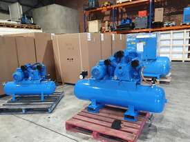 10hp Piston Compressor, 5 YEAR WARRANTY, Australian Made, 52cfm, 240L - picture0' - Click to enlarge