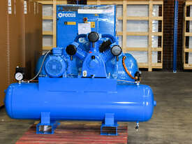 10hp Piston Compressor, 5 YEAR WARRANTY, Australian Made, 52cfm, 240L - picture0' - Click to enlarge