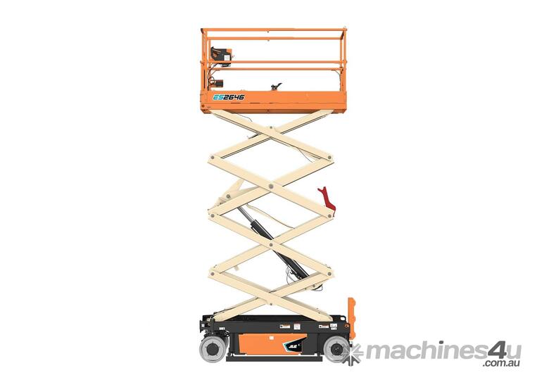 caption JLG 2646ES 26 foot Electric Scissor Lift