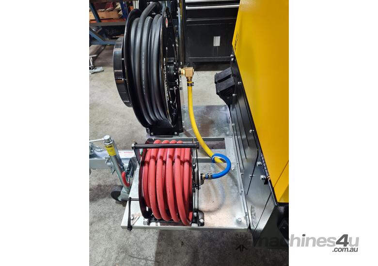 caption CompAir 185CFM Diesel Compressor