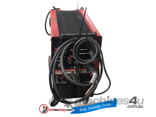 MIG Welder 240 Volt Lincoln Electric Redi-Mig 205 Integrated Wire Feeder 205i- Used Item 